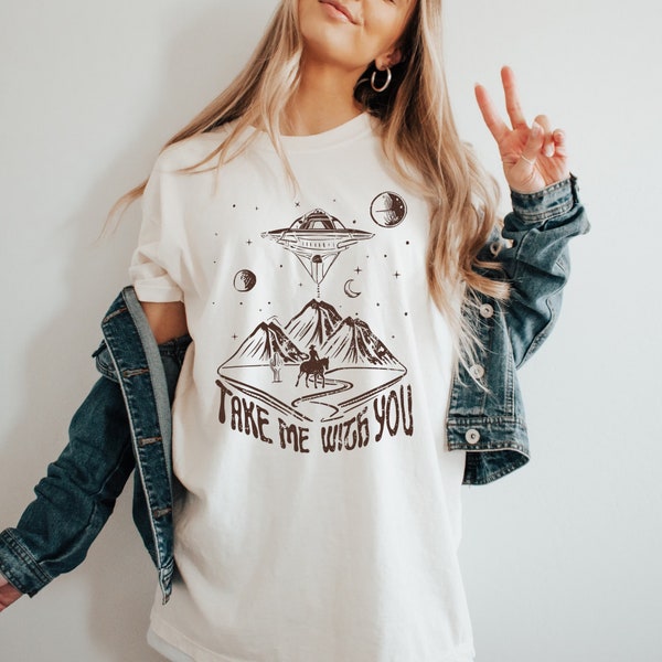 Space Cowgirl Space Cowgirl Outfit Western Crewneck Space Cowgirl Shirt Disco Cowgirl Festival Clothes Alien Shirt Get In Loser Hippy