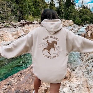 Country Hoodie Cowgirl Hoodie Cowgirl Sweatshirt Faith Based Shirt Christian Merch Horse Sweatshirt Cowboy Killer Yeehaw Shirt Western