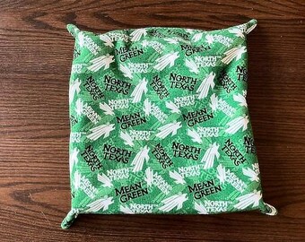 Microwave Plate Cozy - NCAA University of North Texas UNT, Scrappy the Eagle