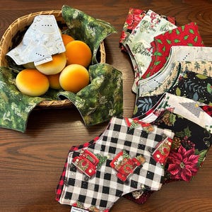Biscuit & Bun Warmer, Bread Basket Liner, Bread Warmer, Bread Basket Linen, Roll Warmer, Tortilla Warmer, Bread Bag, Bread Making, Decor