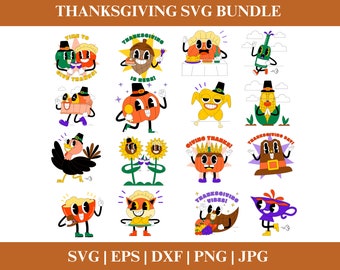 Thanksgiving SVG-bundel, herfst SVG-bundel, herfst Svg, herfst Svg, herfst Svg ontwerpen, val teken svg, herfst bundel Svg, gesneden bestand Cricut