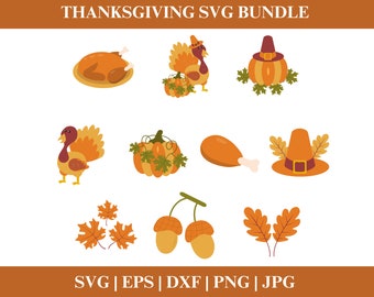 Thanksgiving SVG Bundle, Fall SVG Bundle, Fall Svg, Autumn Svg, Fall Svg Designs, Fall Sign svg, Autumn Bundle Svg, Cut File Cricut