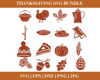 Thanksgiving SVG Bundle, Fall SVG Bundle, Fall Svg, Autumn Svg, Fall Svg Designs, Fall Sign svg, Autumn Bundle Svg, Cut File Cricut