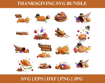 Thanksgiving SVG-bundel, herfst SVG-bundel, herfst Svg, herfst Svg, herfst Svg ontwerpen, val teken svg, herfst bundel Svg, gesneden bestand Cricut