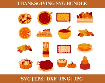 Thanksgiving SVG Bundle, Fall SVG Bundle, Fall Svg, Autumn Svg, Fall Svg Designs, Fall Sign svg, Autumn Bundle Svg, Cut File Cricut