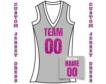 custom basketball jersey dress