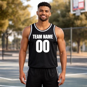 Custom Basketball Jersey, Personalized Name and Number