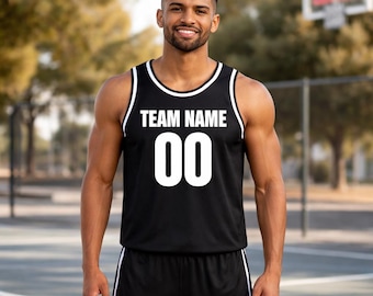 Custom Basketball Jersey, Personalized Name and Number