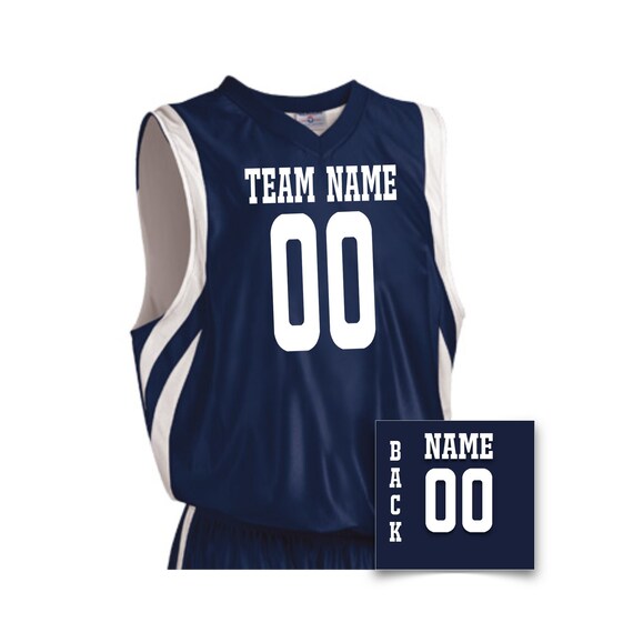 Custom Basketball Jersey V Neck Jersey With Personalized Name and Number Etsy Australia