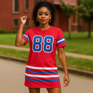 custom football jersey dress
