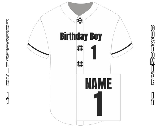 Personalized Baseball Jersey Shirt Personalized Team Tshirt Any Color