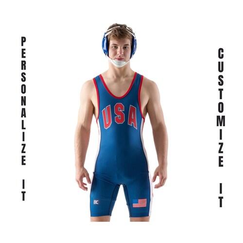 Custom Wrestling Singlet Weightlifting Singlet With Etsy