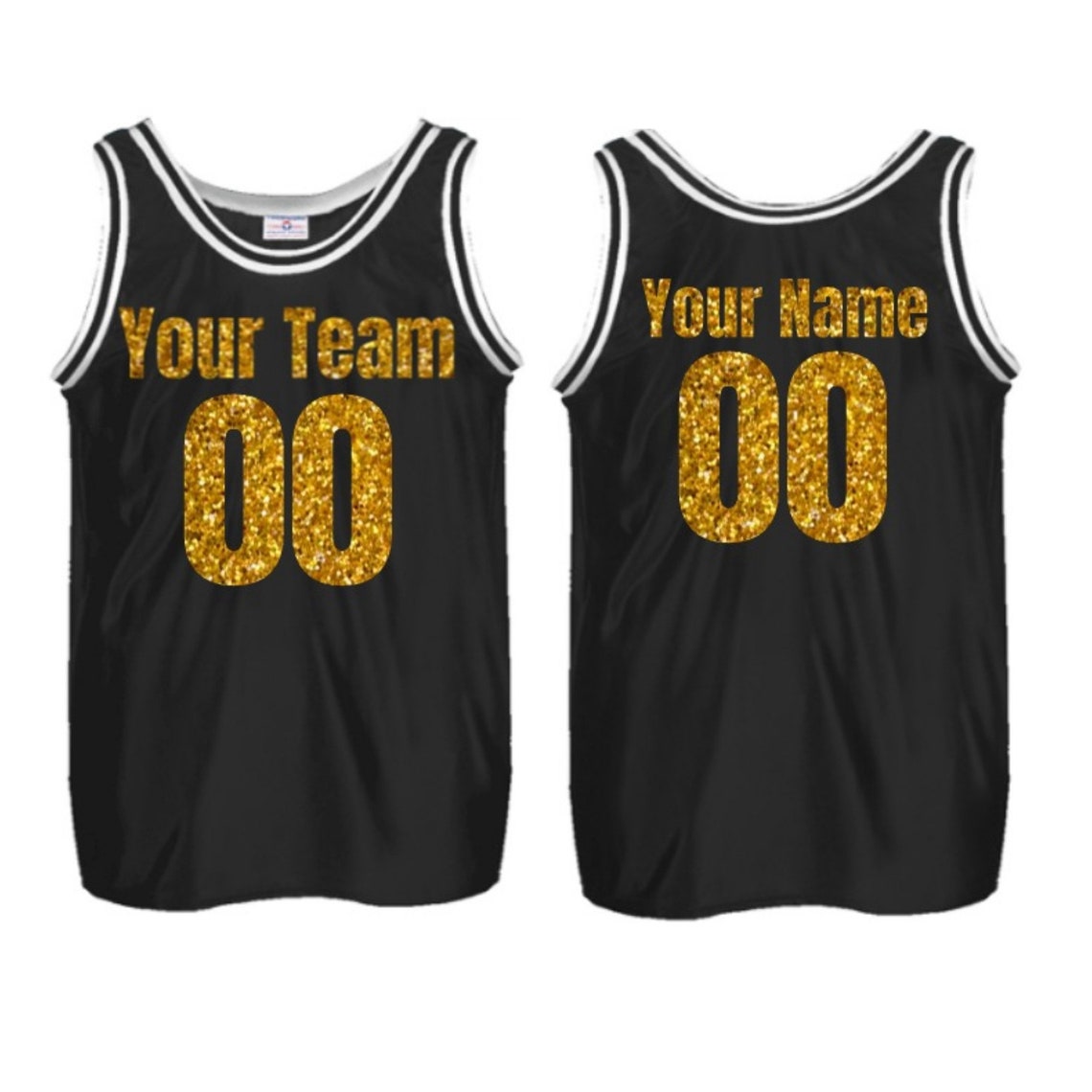 Custom Women Basketball Jersey Jersey With Custom Glitter Etsy