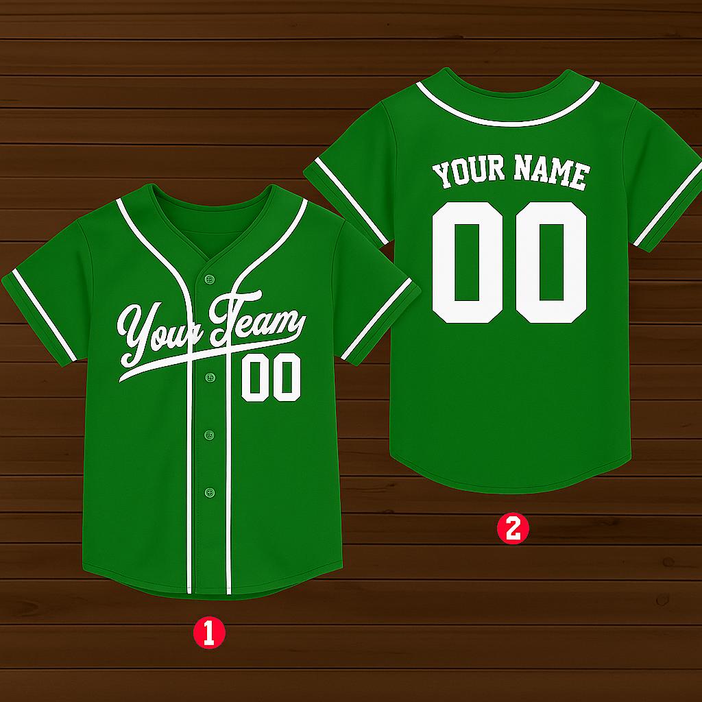 Personalized Kid Baseball Jersey, Custom Name Number Youth Baseball Shirt, Baseball Jersey For Baseball Fans Lovers, Kids Birthday Gift