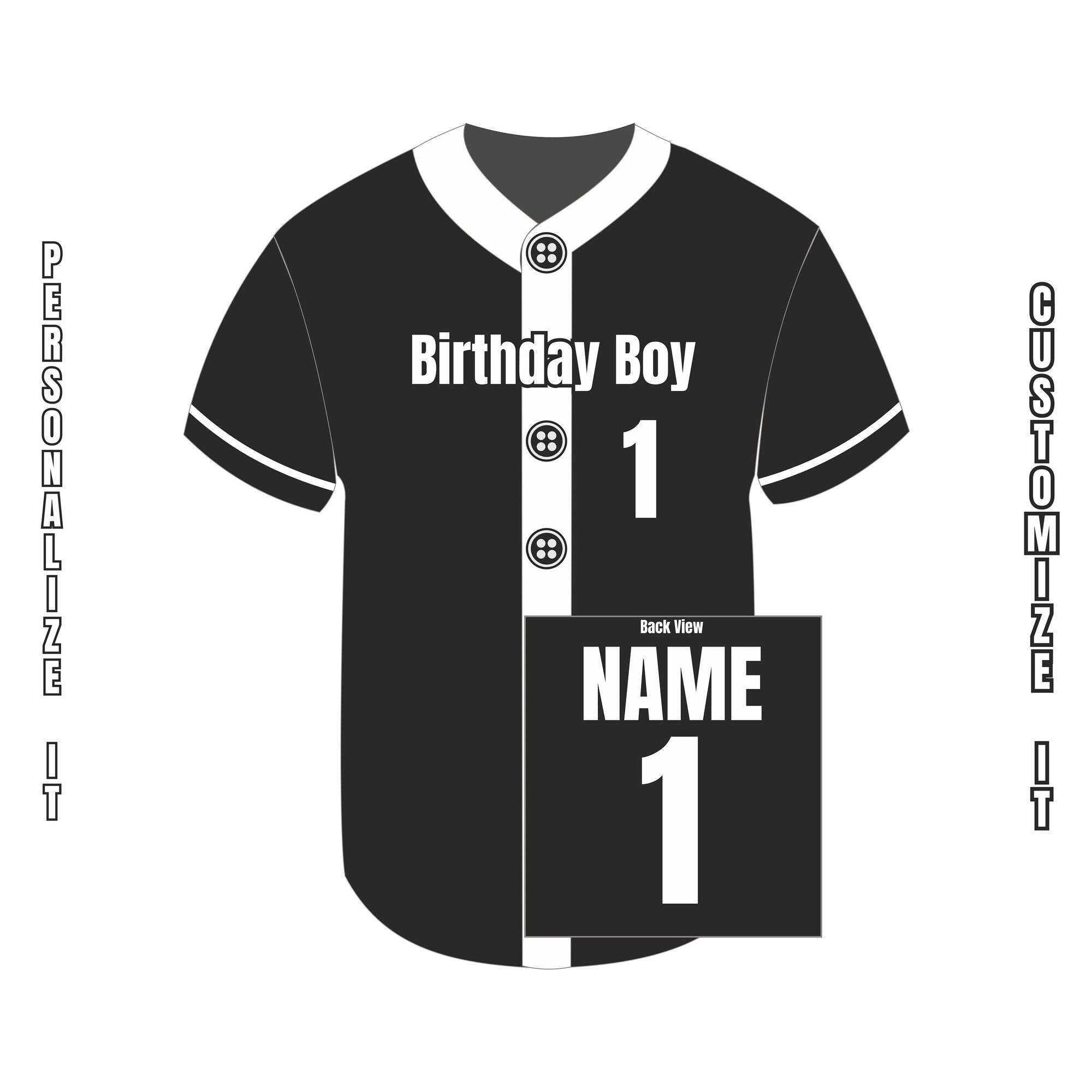 Discover Birthday Boy Baseball Jersey, Custom Baseball Jersey, Toddler Baseball Jersey, 1st Birthday Jersey