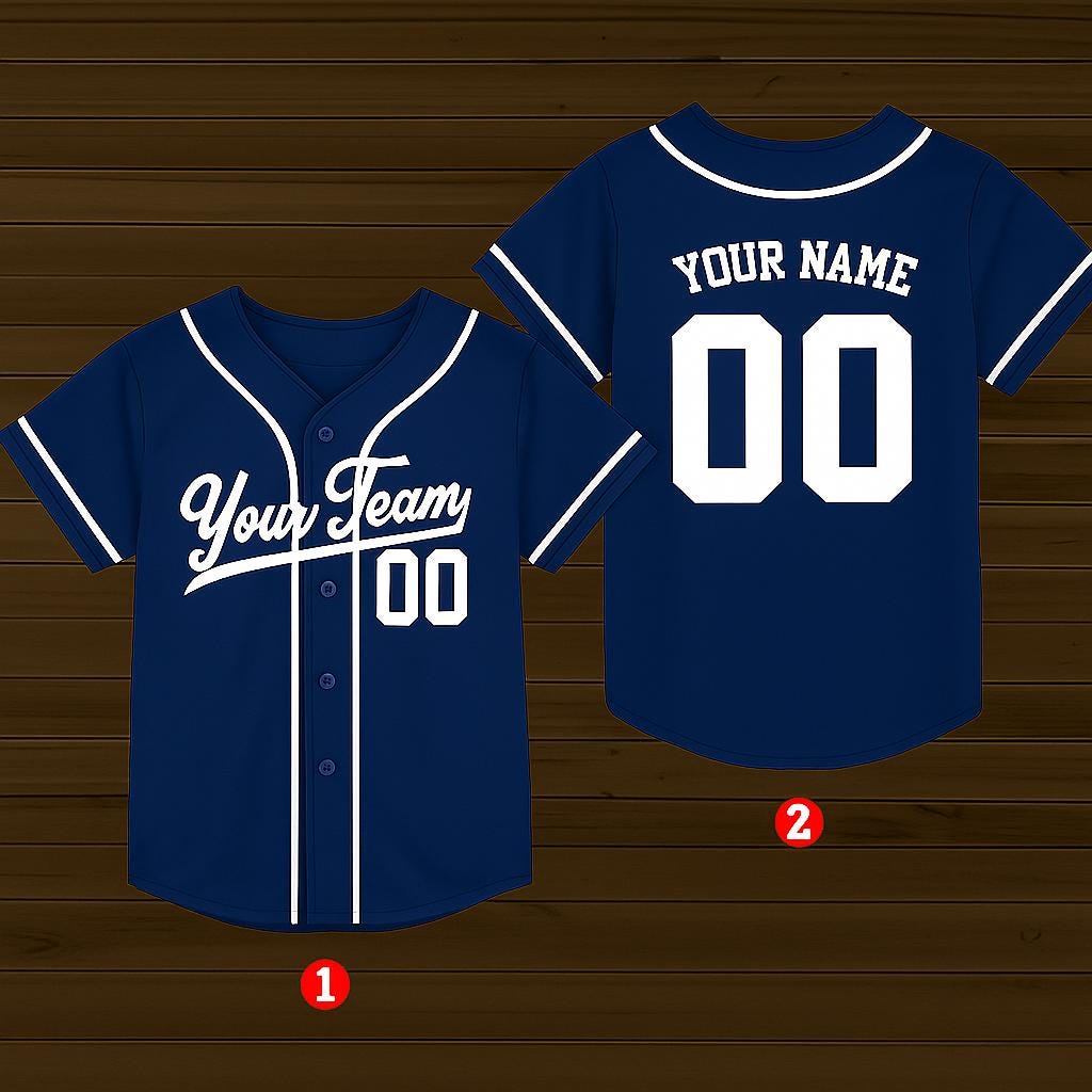 Personalized Kid Baseball Jersey, Custom Name Number Youth Baseball Shirt, Baseball Jersey For Baseball Fans Lovers, Kids Birthday Gift