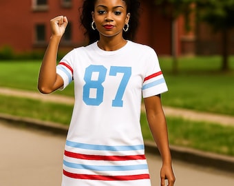 Custom Basketball Jersey Dress, Personalized Game Day T-Shirt