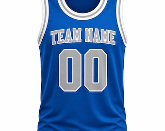Custom Basketball Jersey: Personalized Name & Number, Team Uniform