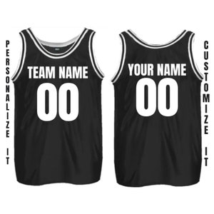 Custom Basketball Jersey, Personalized Basketball Jersey, Customized Jersey Name and Number