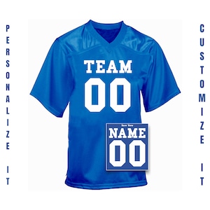 Custom Football Jersey Personalized Name Number Stitched Sweatshirt Sport Uniform Shirt for Men Boys