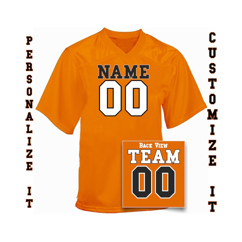 Customized Football Jersey, Maroon Toddler Football Fan Jersey, Birthday Jersey, Personalized