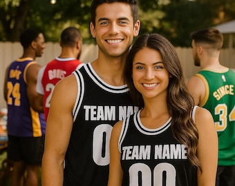 Custom Basketball Jersey – Personalized Name & Number Team Uniform
