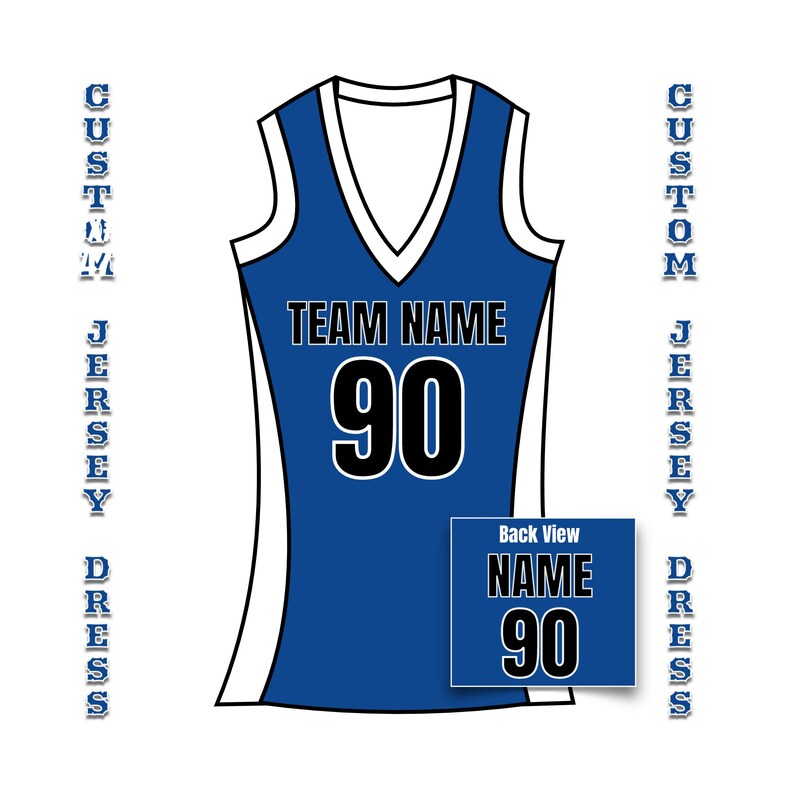 Custom Name Number Jersey Dress Women Basketball Jersey Etsy