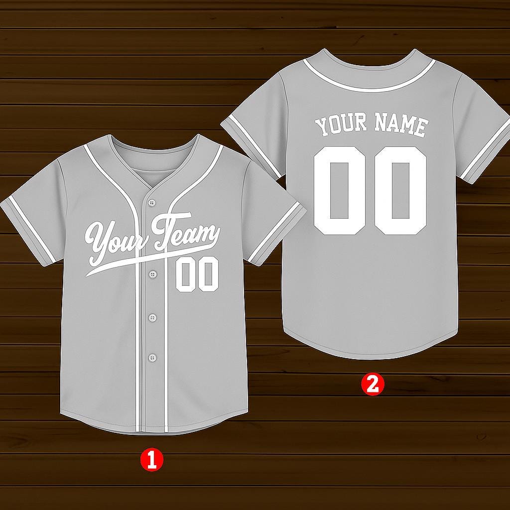 Personalized Kid Baseball Jersey, Custom Name Number Youth Baseball Shirt, Baseball Jersey For Baseball Fans Lovers, Kids Birthday Gift