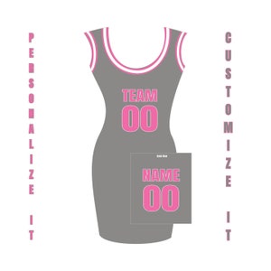 Throwback jersey sales dress plus size