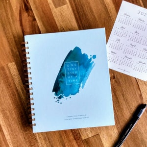 Undated Life Planner | notebook, weekly, hardcover, inspirational, habit tracker, goal planner, to do list