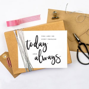 Tarjetas de cotización de aliento Mensajes imprimibles / inspiradores, tarjetas positivas, tarjetas de afirmación imprimibles, etiqueta de regalo