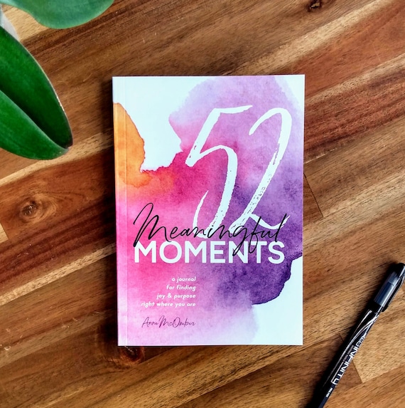 Mindfulness Journal for Women: 52 Meaningful Moments Self-Care Prompts