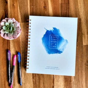 Undated Life Planner | notebook, weekly, hardcover, inspirational, habit tracker, goal planner, to do list