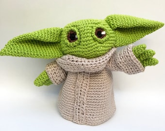 Alien Child Amigurumi Pattern -- Baby Alien Crochet Pattern - INSTANT PDF DOWNLOAD