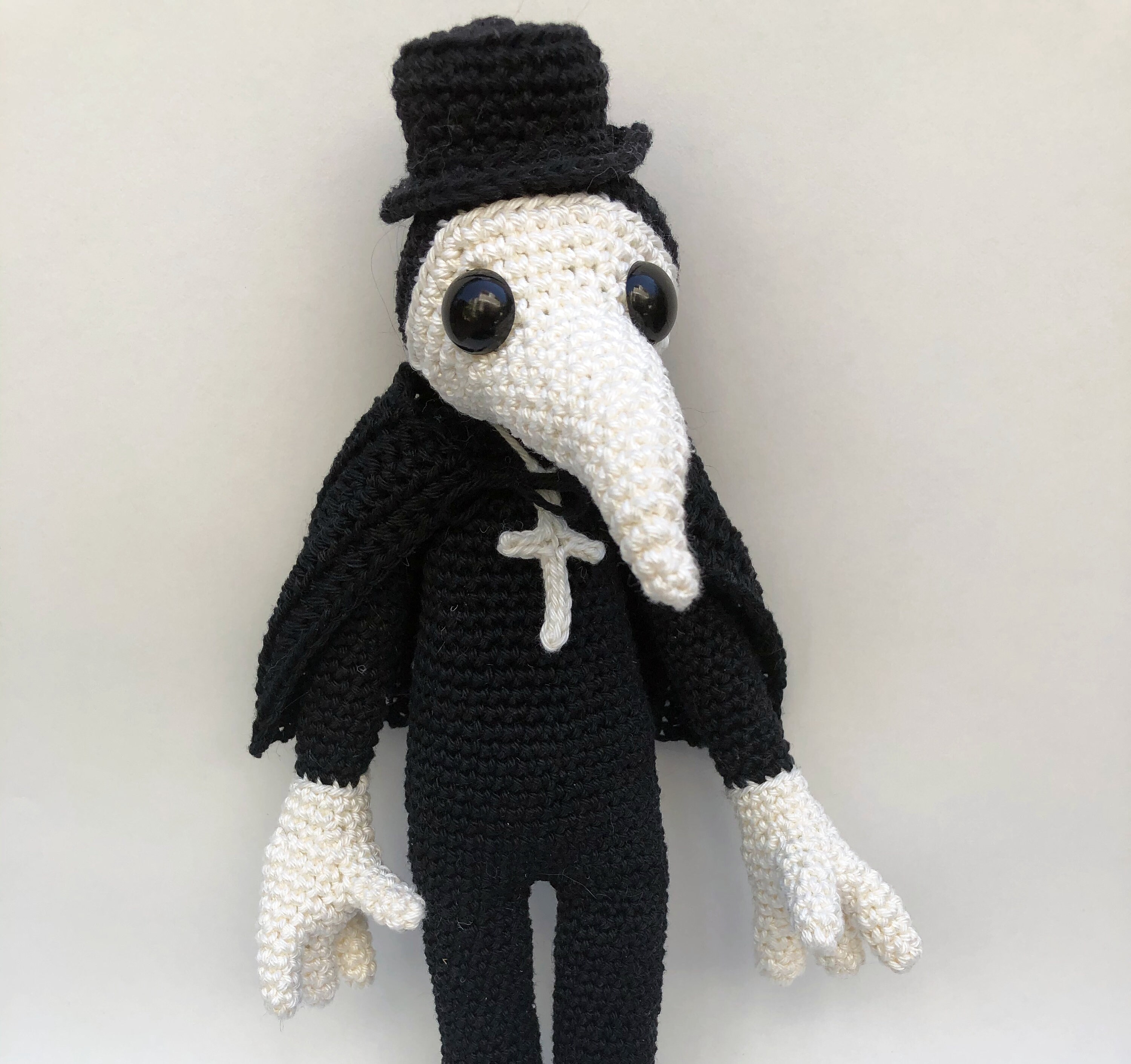 Plague Doctor Amigurumi Pattern Plague Doctor Crochet Etsy