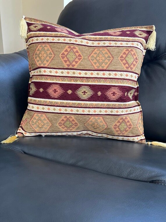 クッションカバー キリム ウール トルコ オールドキリム クッションカバー ヴィンテージ ウール コットン
