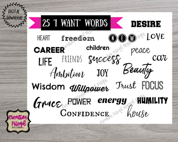 25 Magazine Cutouts and Clippings Words and Phrases for Vision Boards,  Journals, Collages, Scrapbooking FASHION 