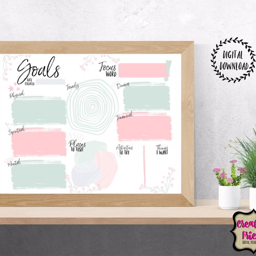 Goal Setting Vision Board 2023 Goals Motivational Board - Etsy Goal Setting Vision Board 2023 Goals Motivational Board - Etsy