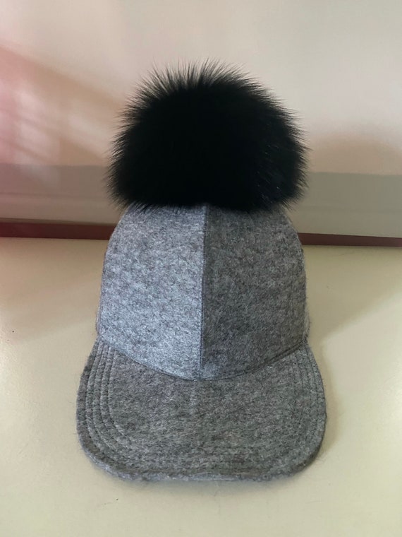 Chapeaux mode unique laine mignonne automne automne chapeau souple avec des  oreilles