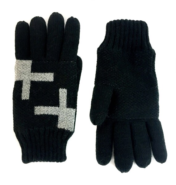 Knit gloves etsy deals