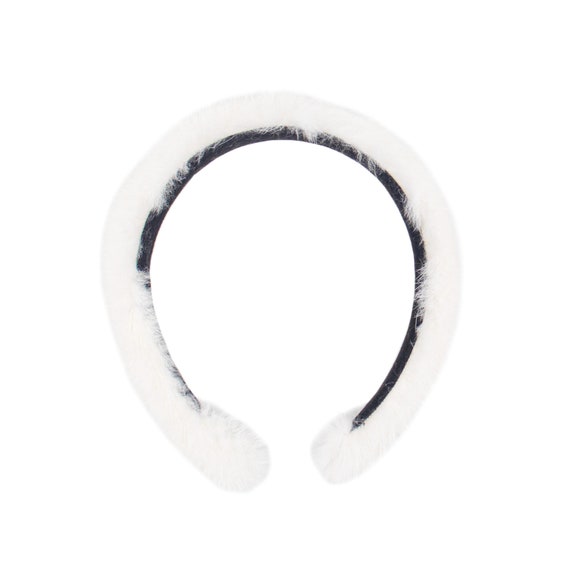 Real Mink Fur Hairband - Fashion Hair Accessory - Fur  display picture 1