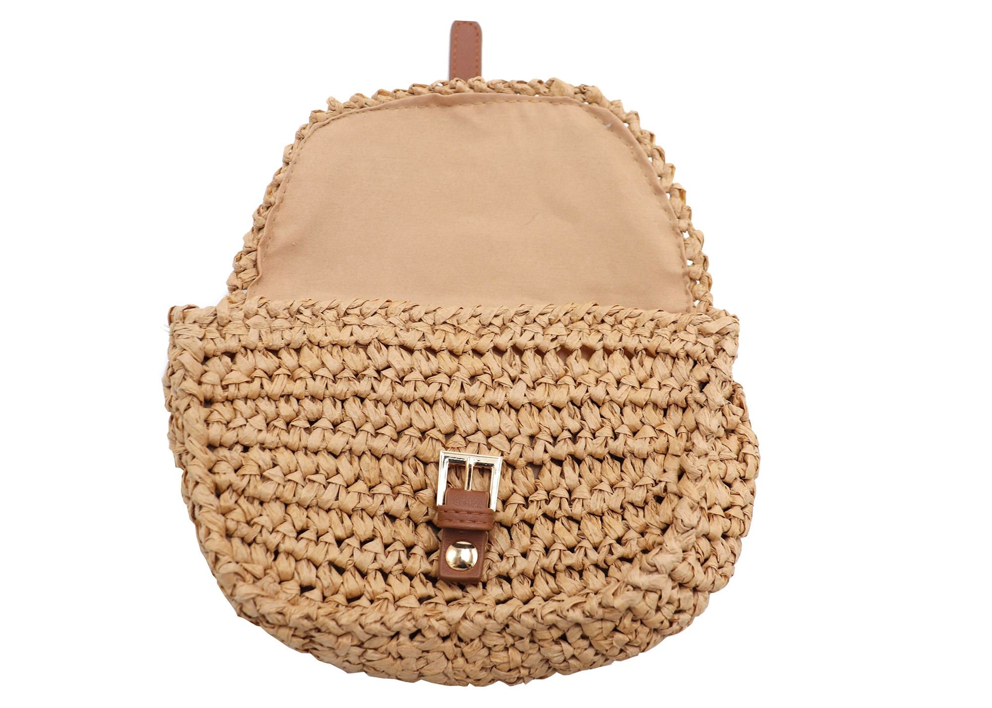 Straw Fanny Pack Lightweight Summer Belt Bag Stylish Etsy