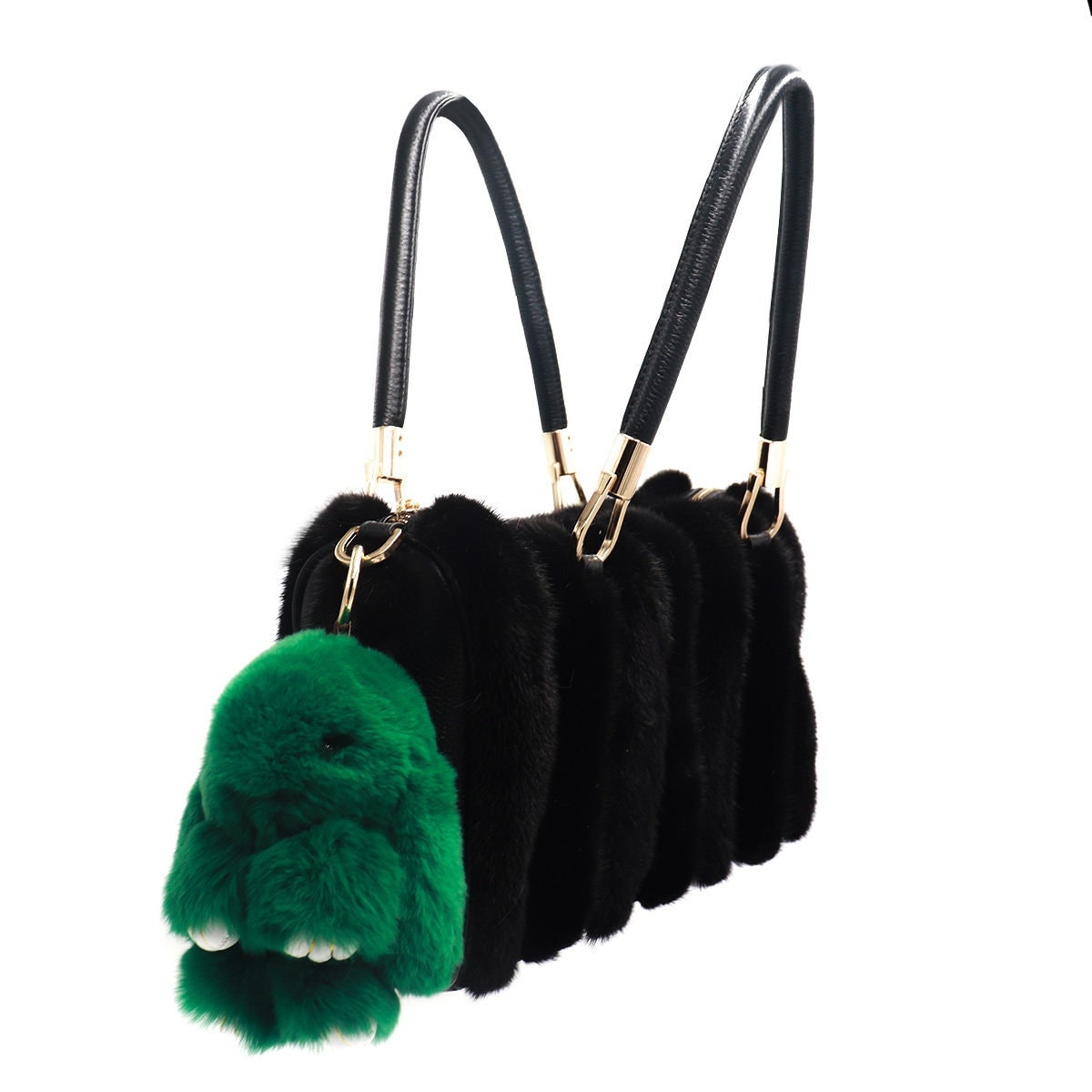 JunJiale Bunny Keychain Soft Easter Cute Rabbit Fur Keychain Car Handbag  Keyring Bag Charms Pendant