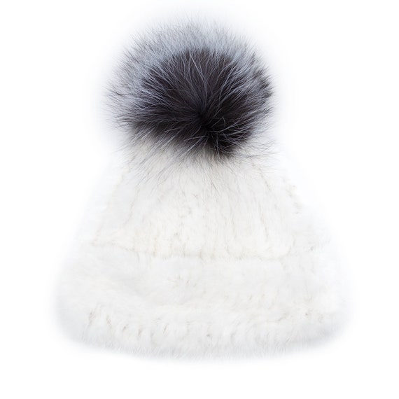 Elegant White Beanie with  Accents DIAMOND HOUR EMBELLISHED BEANIE IN WHITE – AKIRA main image 3