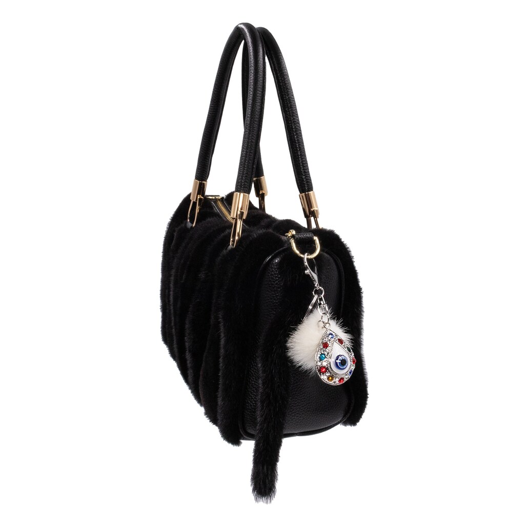 2 Portachiavi Con Ciondolo Occhio Del Malocchio Blu – Amuleto Portafortuna Turco Per Chiavi, Borsa O Zaino – Accessorio Multicolore