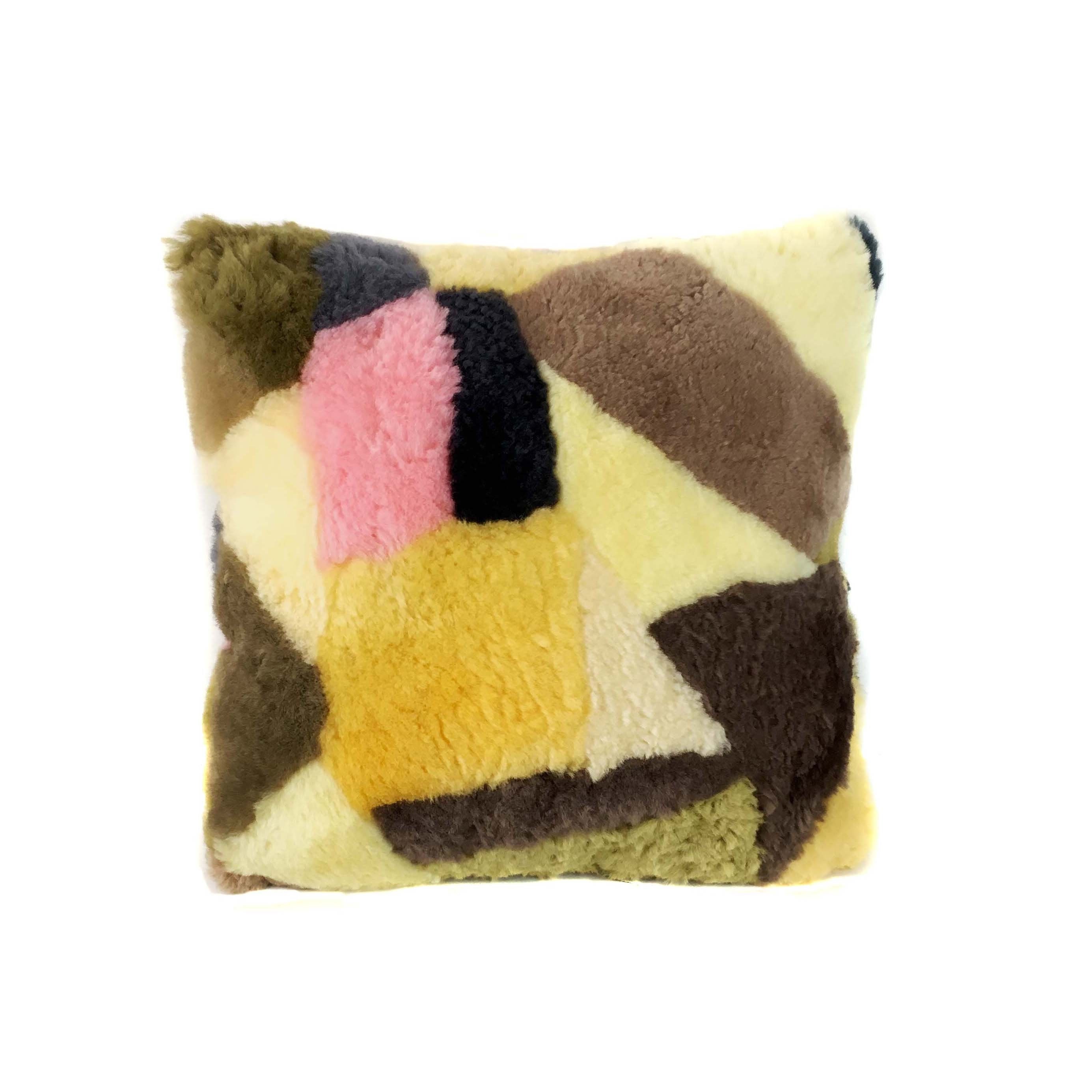 Genuine Sheepskin Pillow Throw Pillow Shearling Home Decor Etsy