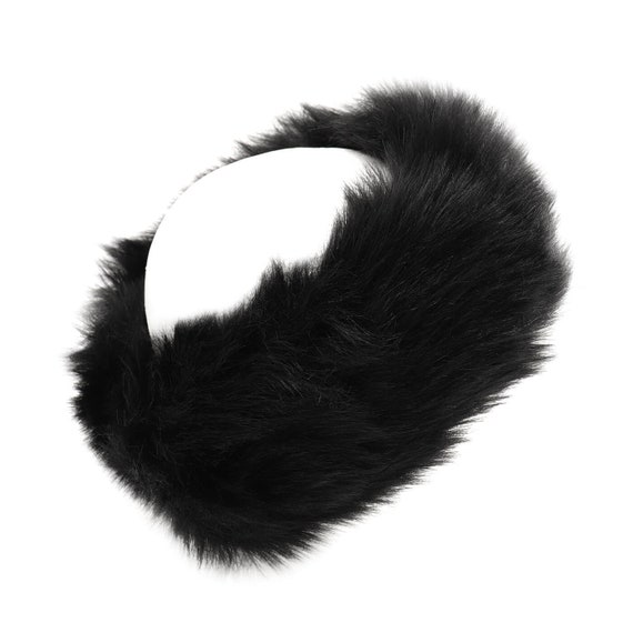 Luxury Faux Fur Headband Ear Warmer Winter Accessory Unisex Luxtrada Thick Fluffy Russian Cap Faux Fur Headband Hat  main image 2