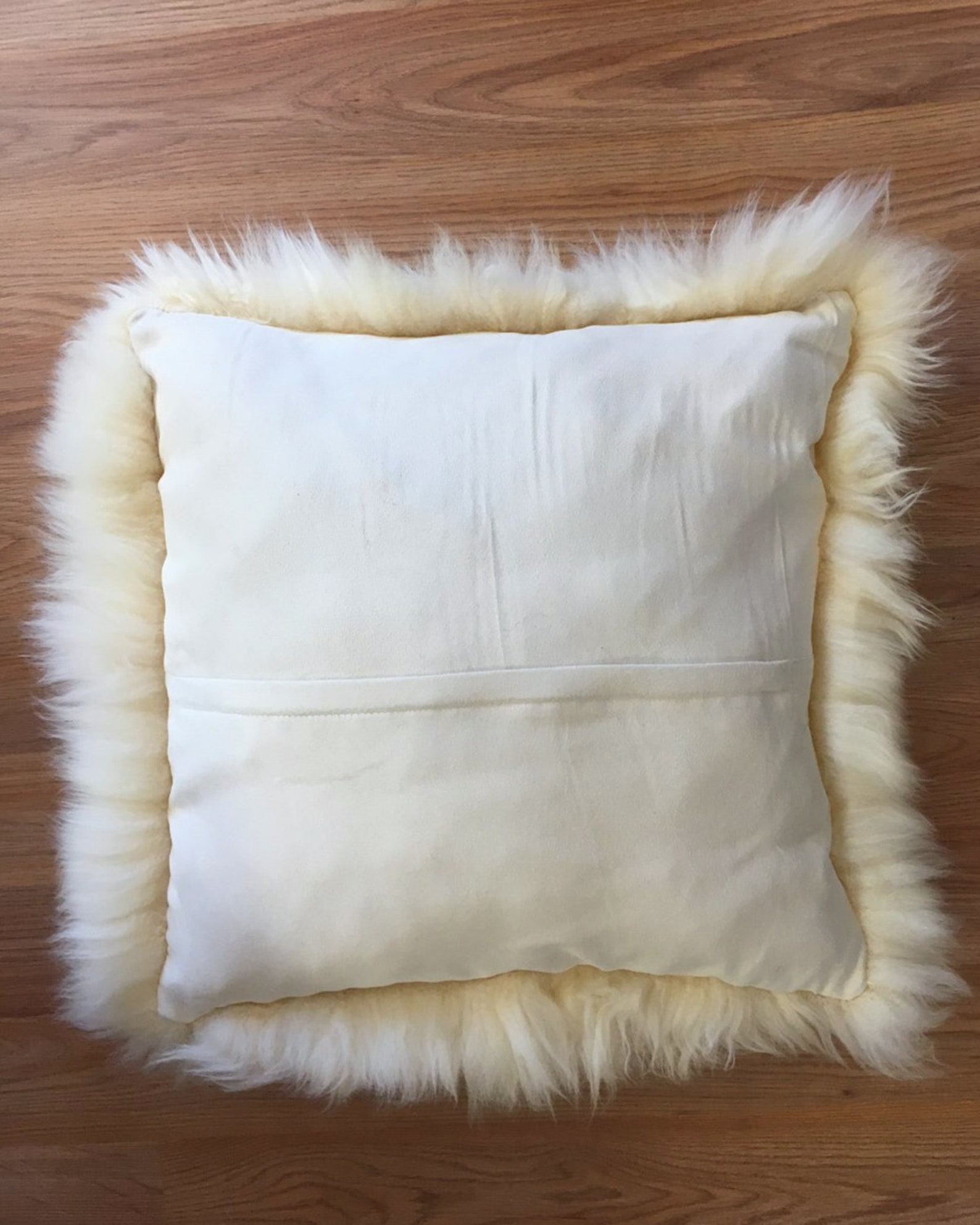 Genuine Sheepskin Pillow Throw Pillow Shearling Home Decor Etsy