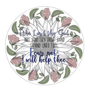 Bible Verses Cardstock Round Digital Downloads | Cardstock Image for ...