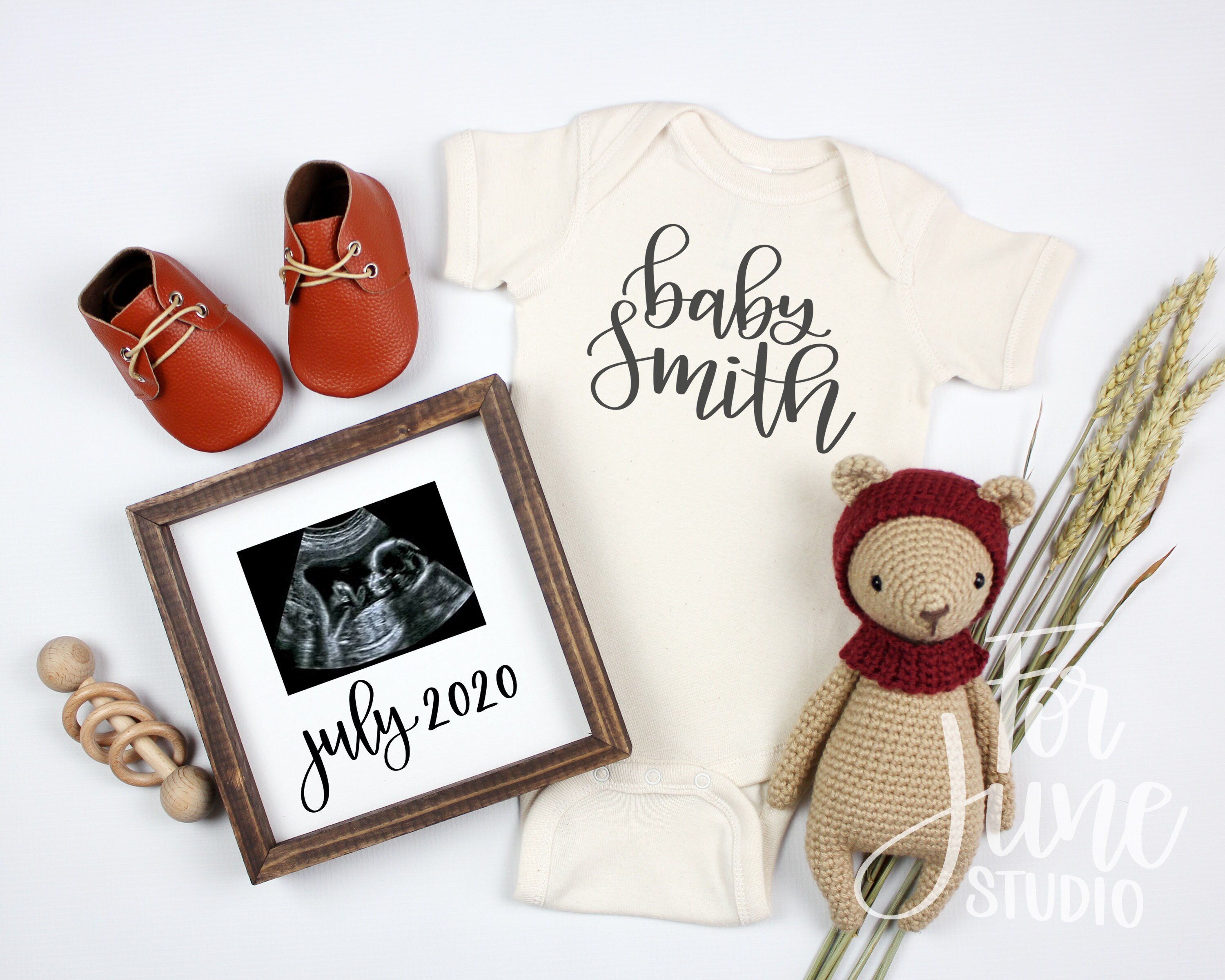 Download Organic Baby Bodysuit Olive Boys Mockup Picture Digital Diy Pregnancy Announcement For Social Medial Ultrasound Photo Natural Mock Up Photography Color Safarni Org